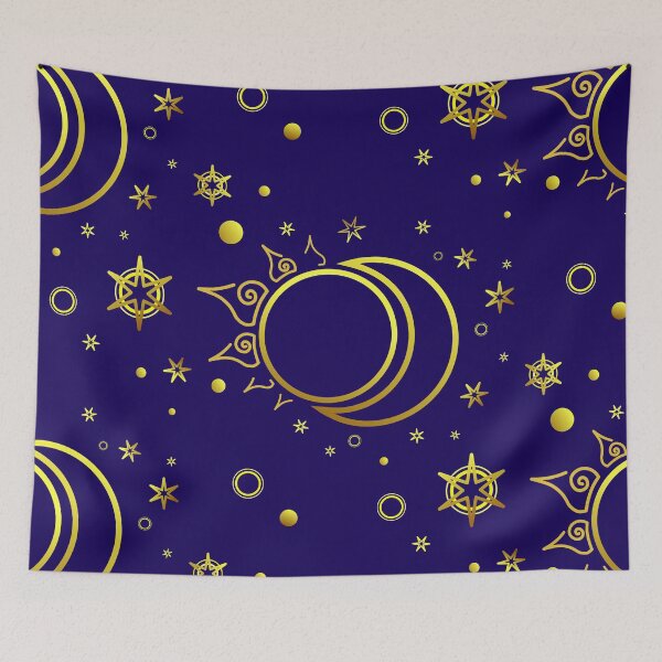Item preview, Sun Moon and Stars Spiritual Astrology designed and sold by LESSILU.
