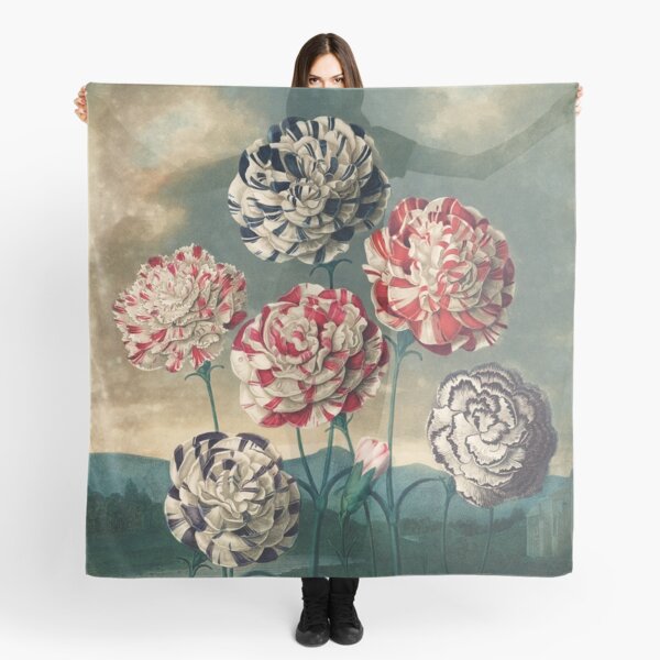 Item preview, Vintage Botanical Painting A Group of Carnations by Robert John Thornton designed and sold by InnerCitadel.