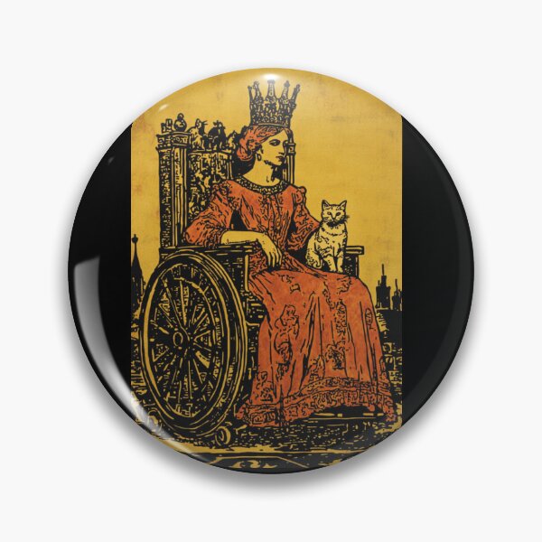 Item preview, Rolling with my cat homie wheelchair tarot designed and sold by MendaciousMina.