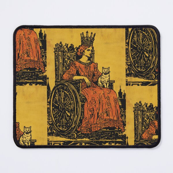 Item preview, Rolling with my cat homie wheelchair tarot designed and sold by MendaciousMina.