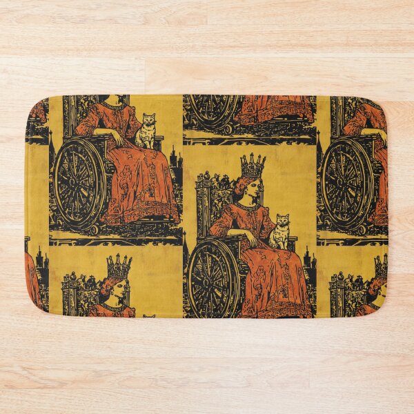 Item preview, Rolling with my cat homie wheelchair tarot designed and sold by MendaciousMina.