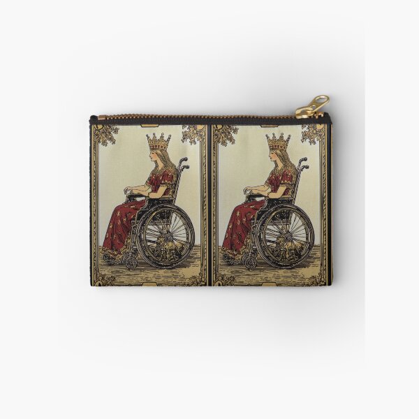 Item preview, Queen on her throne wheelchair tarot designed and sold by MendaciousMina.
