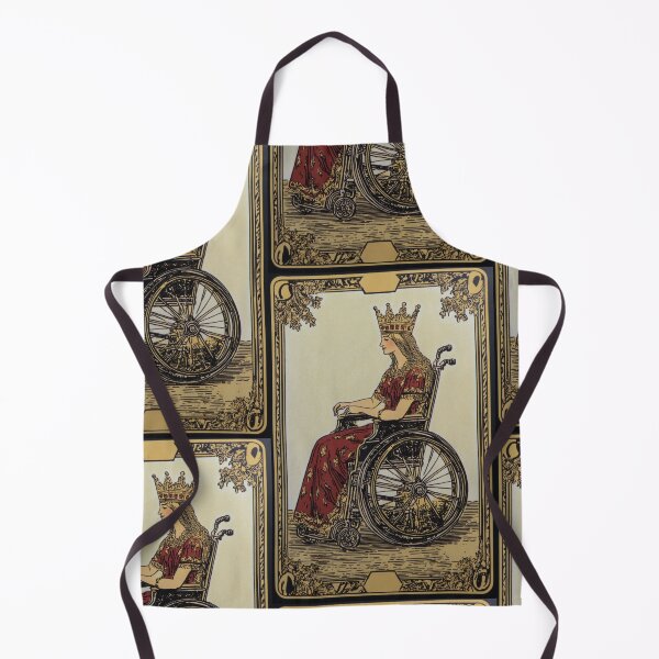 Item preview, Queen on her throne wheelchair tarot designed and sold by MendaciousMina.