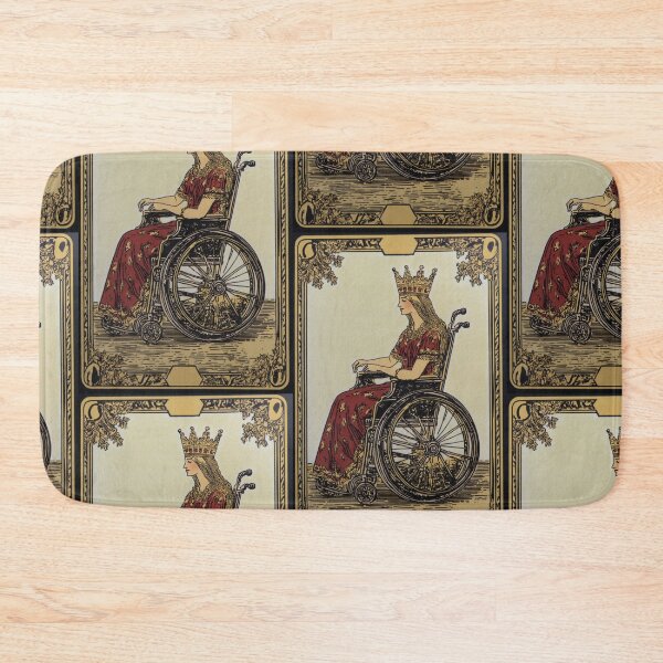 Item preview, Queen on her throne wheelchair tarot designed and sold by MendaciousMina.