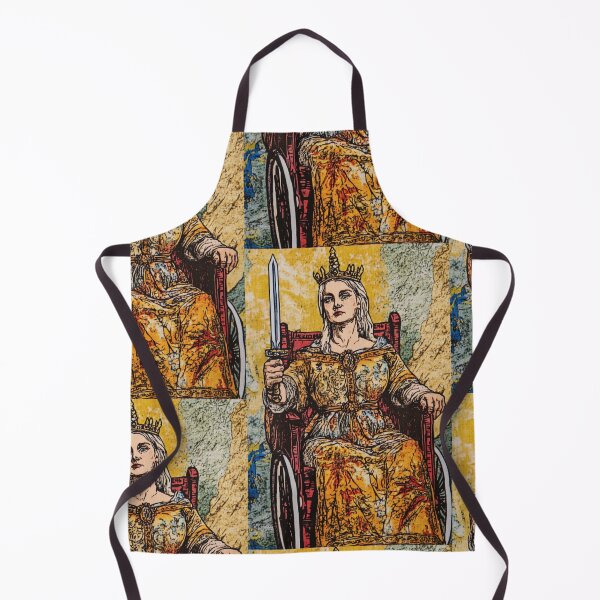 Item preview, Queen of swords wheelchair tarot designed and sold by MendaciousMina.