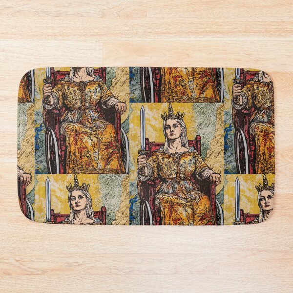 Item preview, Queen of swords wheelchair tarot designed and sold by MendaciousMina.
