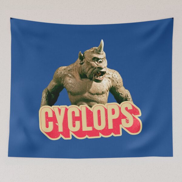 Aperçu de l'œuvre Cyclope en stop motion créée et vendue par Retr0Tshirts.