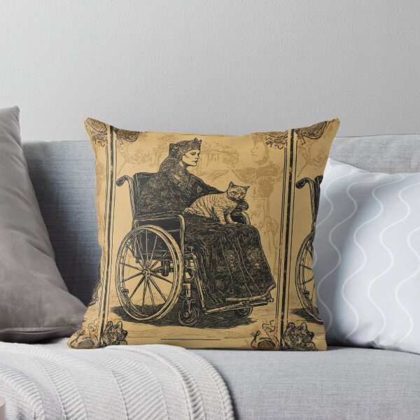 Item preview, Rolling with my cat homie wheelchair tarot designed and sold by MendaciousMina.