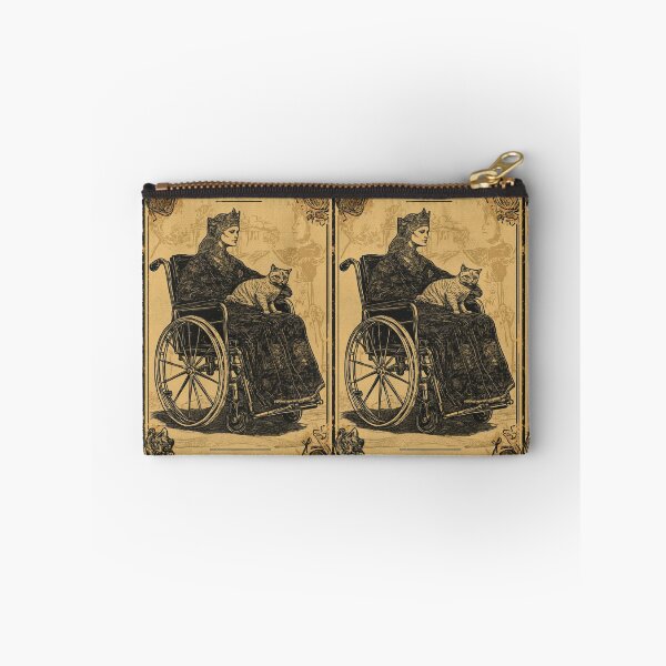 Item preview, Rolling with my cat homie wheelchair tarot designed and sold by MendaciousMina.