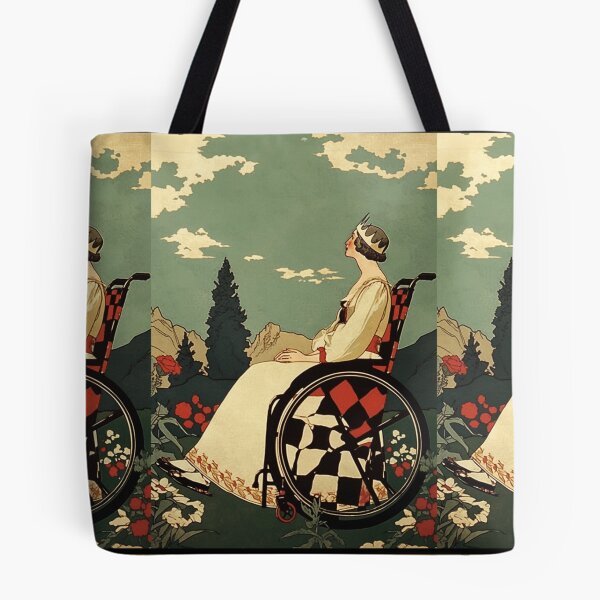Item preview, Queen on her throne wheelchair tarot designed and sold by MendaciousMina.
