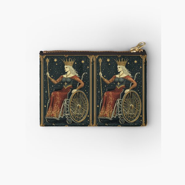 Item preview, Queen on her throne wheelchair tarot designed and sold by MendaciousMina.