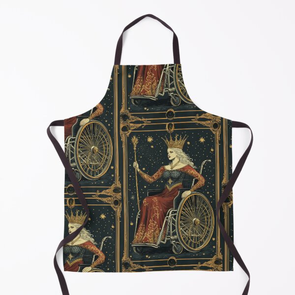 Item preview, Queen on her throne wheelchair tarot designed and sold by MendaciousMina.