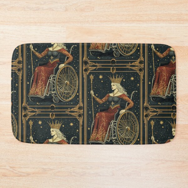 Item preview, Queen on her throne wheelchair tarot designed and sold by MendaciousMina.