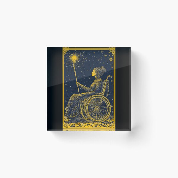 Item preview, Queen on her throne wheelchair tarot designed and sold by MendaciousMina.