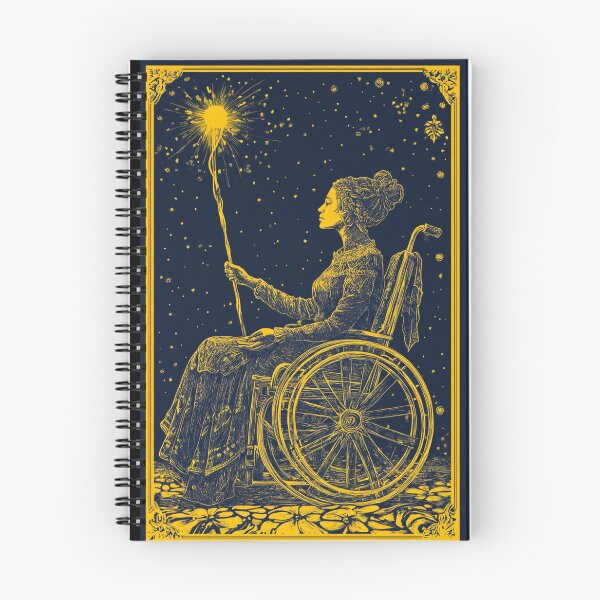 Item preview, Queen on her throne wheelchair tarot designed and sold by MendaciousMina.