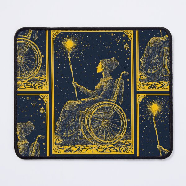 Item preview, Queen on her throne wheelchair tarot designed and sold by MendaciousMina.