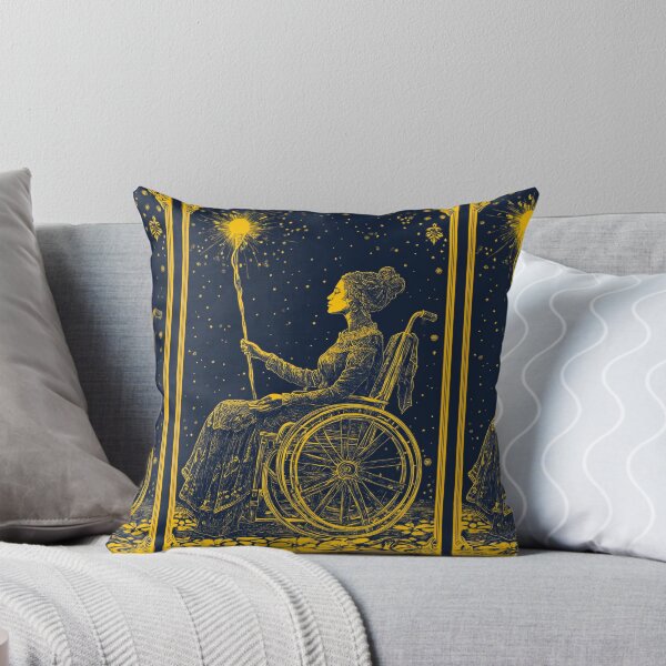 Item preview, Queen on her throne wheelchair tarot designed and sold by MendaciousMina.