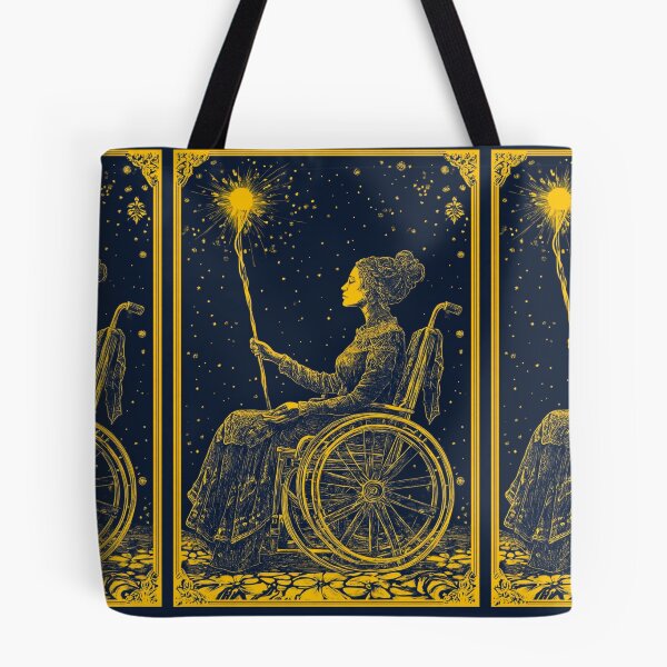 Item preview, Queen on her throne wheelchair tarot designed and sold by MendaciousMina.