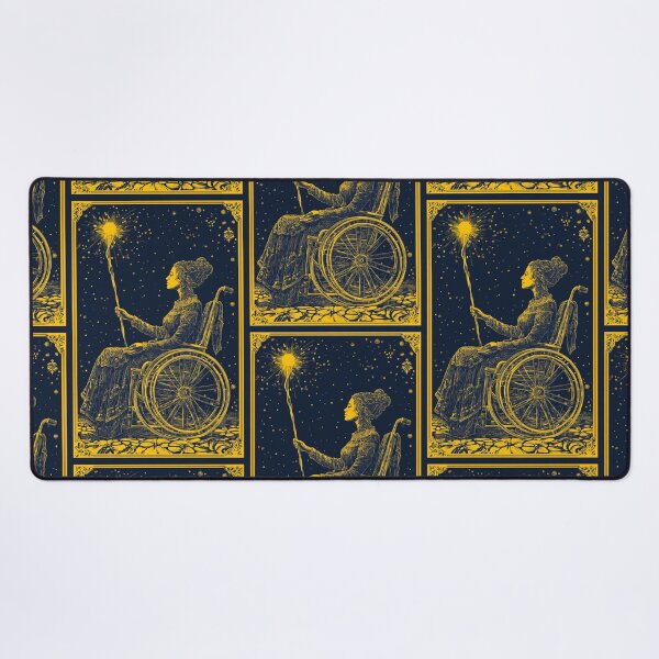 Item preview, Queen on her throne wheelchair tarot designed and sold by MendaciousMina.