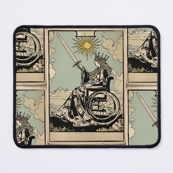 Item preview, The Queen of Swords designed and sold by MendaciousMina.