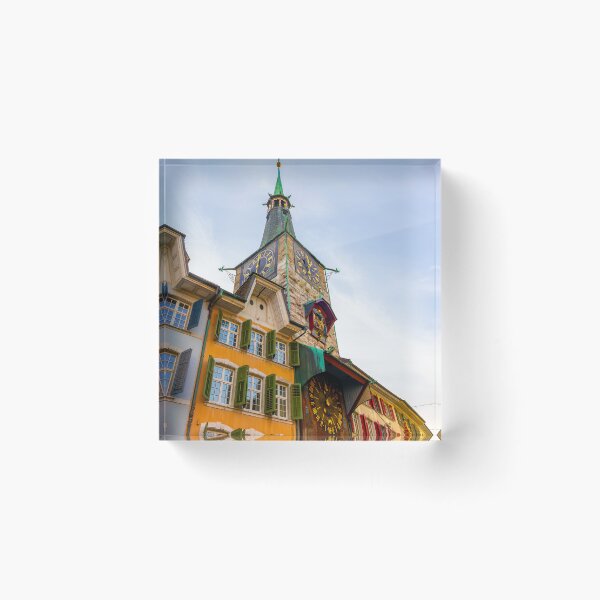Item preview, The Zeitglockenturm Clock Tower and Colorful House designed and sold by Mats Silvan.