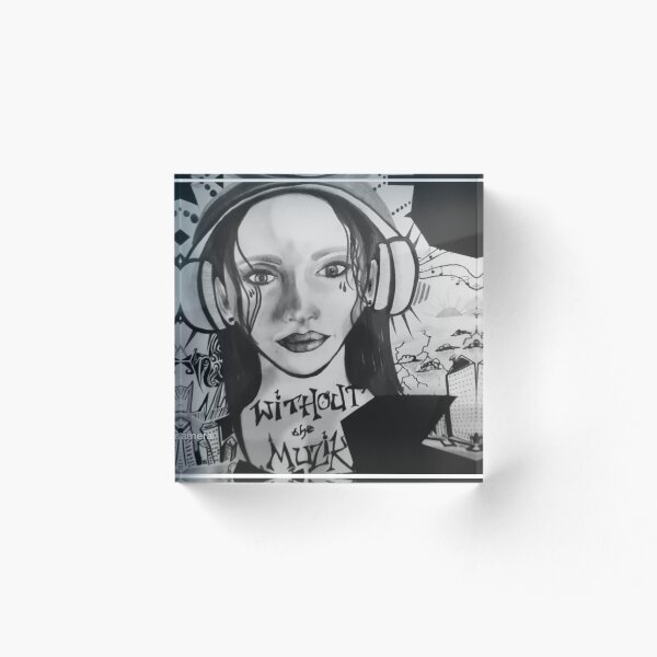 Aperçu de l'œuvre Sans musique créée et vendue par michaela1992.