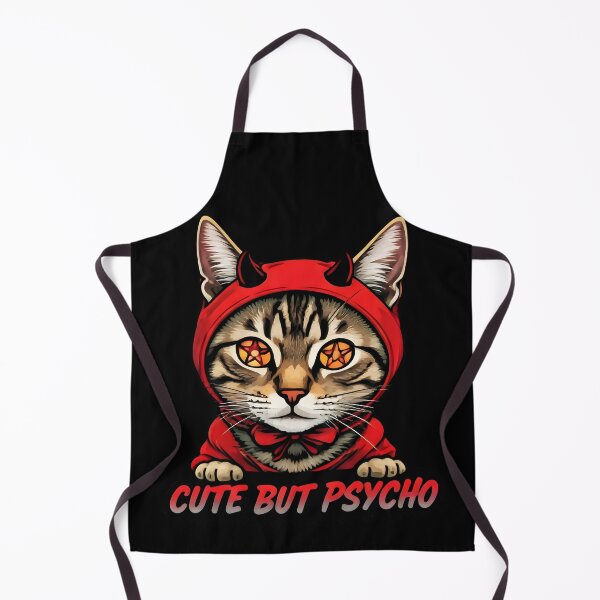 Item preview, Cute But Psycho Cat designed and sold by AlphaTeez.