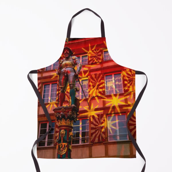 Item preview, Fountain with Statue in Front of an Illuminated House designed and sold by Mats Silvan.