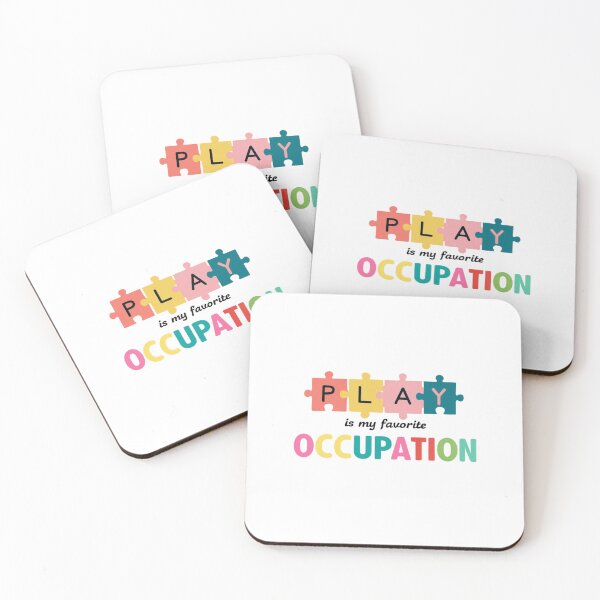 Item preview, "Play Is My Occupation" Occupational Therapy Shirt – Fun & Inspiring OT Apparel designed and sold by Colorful-Garden.