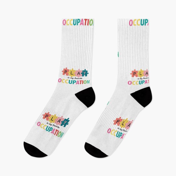 Item preview, "Play Is My Occupation" Occupational Therapy Shirt – Fun & Inspiring OT Apparel designed and sold by Colorful-Garden.