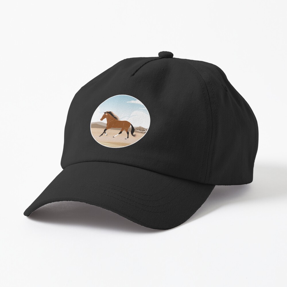 Aperçu de l'œuvre Casquette Dad Hat créée et vendue par WebEquitation.