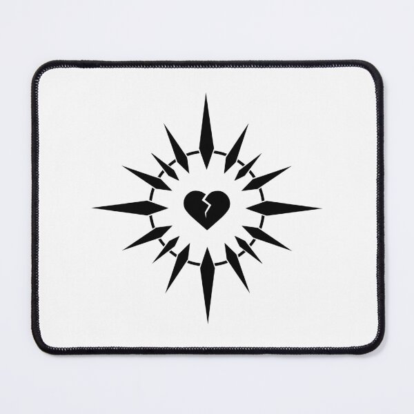 Item preview, Sacred Heart (Black Line Art) designed and sold by ObsidianDaz.