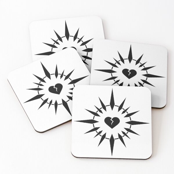 Item preview, Sacred Heart (Black Line Art) designed and sold by ObsidianDaz.