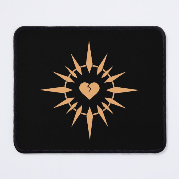 Item preview, Sacred Heart (Gold & Black) designed and sold by ObsidianDaz.
