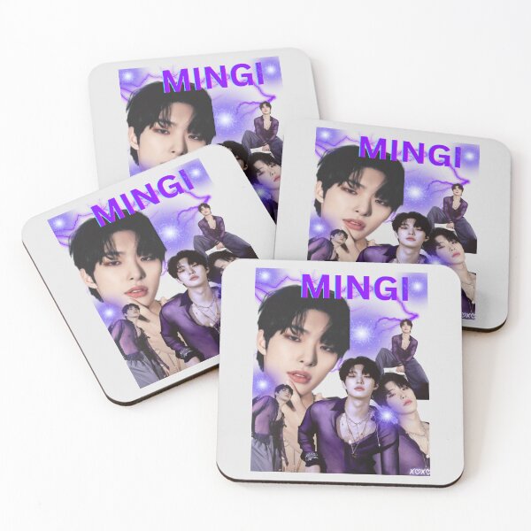 Artikelvorschau, Ateez K-Pop Mingi Purpel Design Fan Made entworfen und verkauft von Dream-design2.
