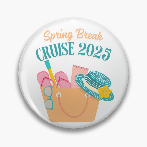 Item preview, Spring Break Cruise 2025 with Beach Bag designed and sold by Double7Designs.