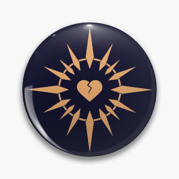 Item preview, Sacred Heart (Gold & Blue) designed and sold by ObsidianDaz.