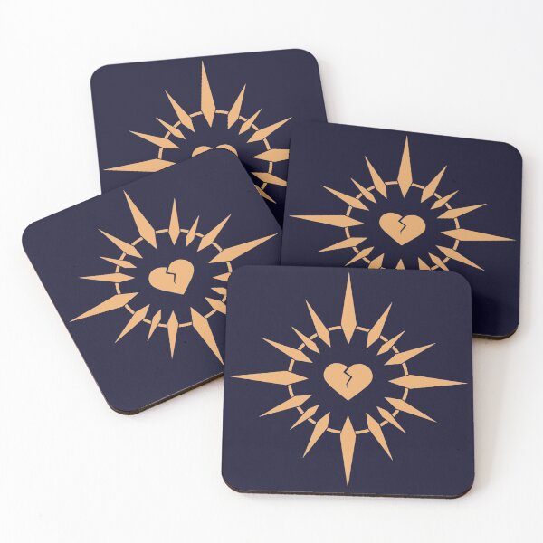 Item preview, Sacred Heart (Gold & Blue) designed and sold by ObsidianDaz.