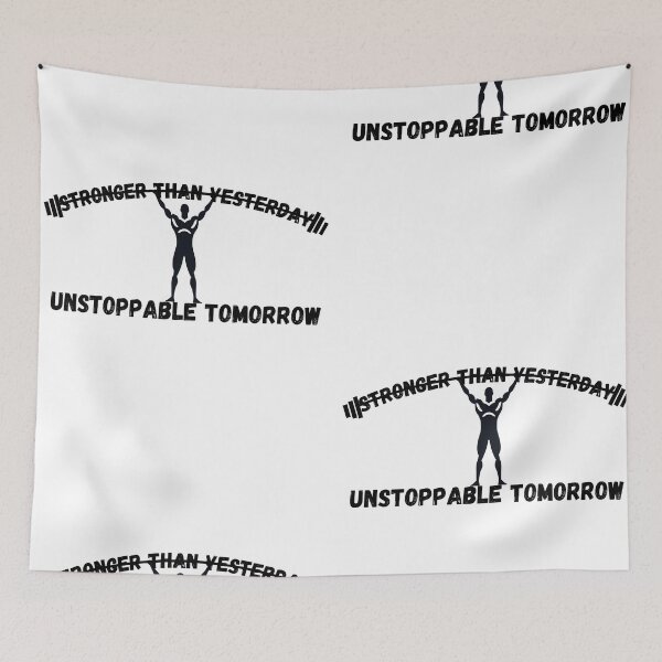 Item preview, Stronger than yesterday designed and sold by tryingsalesman.