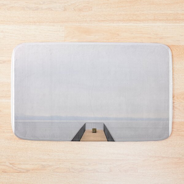 Item preview, Waterfront and a Pier on Lake Neuchatel in a Foggy Winter day designed and sold by Mats Silvan.