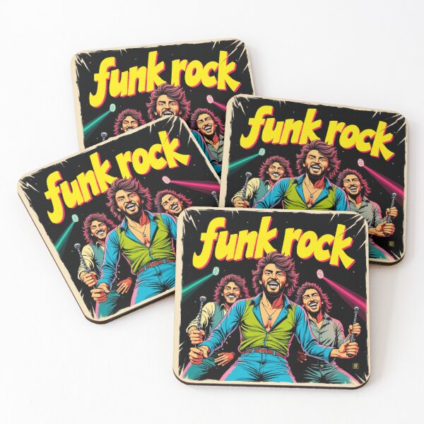 Item preview, Copy of Bold Graphic Funk Rock - 80s/90s Illustration Style designed and sold by Rockuanna.
