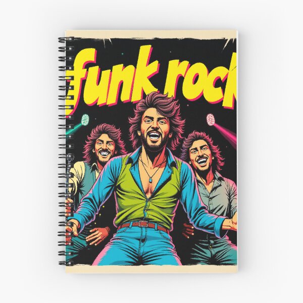 Item preview, Copy of Bold Graphic Funk Rock - 80s/90s Illustration Style designed and sold by Rockuanna.