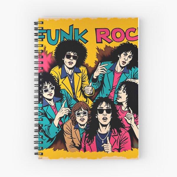 Item preview, Copy of Bold Graphic Funk Rock - 80s/90s Illustration Style designed and sold by Rockuanna.