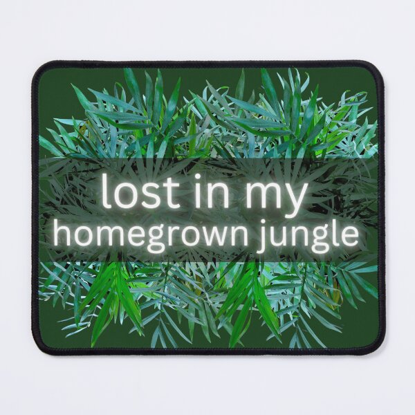 Item preview, Lost in My Homegrown Jungle: Chamedora Leaves neon designed and sold by MySciPic.