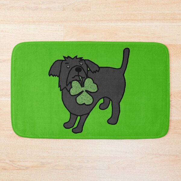 Item preview, Cute Dog with Shamrock designed and sold by ellenhenry.