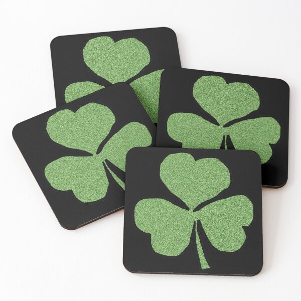 Item preview, Green Metallic Effect Shamrock designed and sold by ellenhenry.