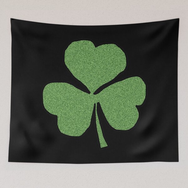 Item preview, Green Metallic Effect Shamrock designed and sold by ellenhenry.