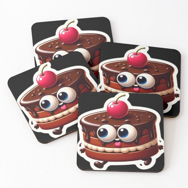 Item preview, Funny Chocolate Cake designed and sold by PixelStoneDesign .