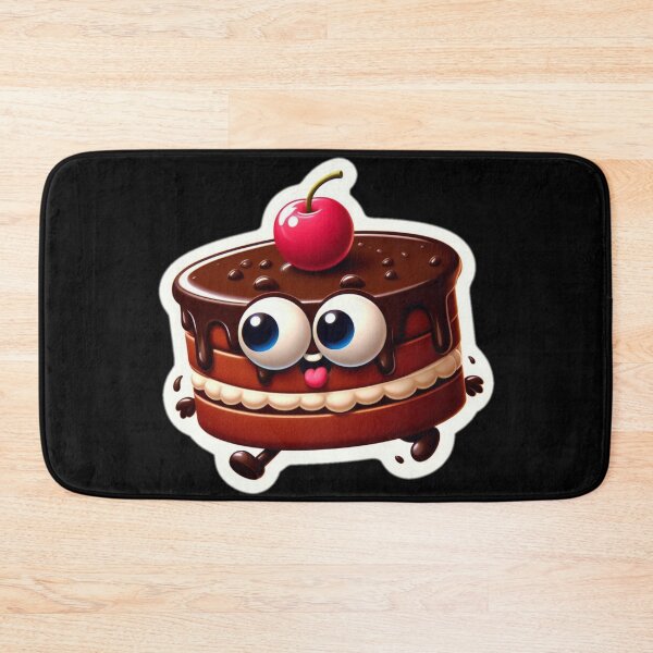 Item preview, Funny Chocolate Cake designed and sold by PixelStoneDesign .