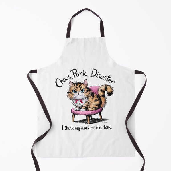 Item preview, my work is done, cat, feline, trouble maker, funnyfits70, Humor, Funny, retro, vintages, funny quotes, animal humor, designed and sold by FunnyFits70.